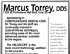 Marcus Torrey Rack Card